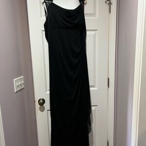 Xscape black prom dress worn once